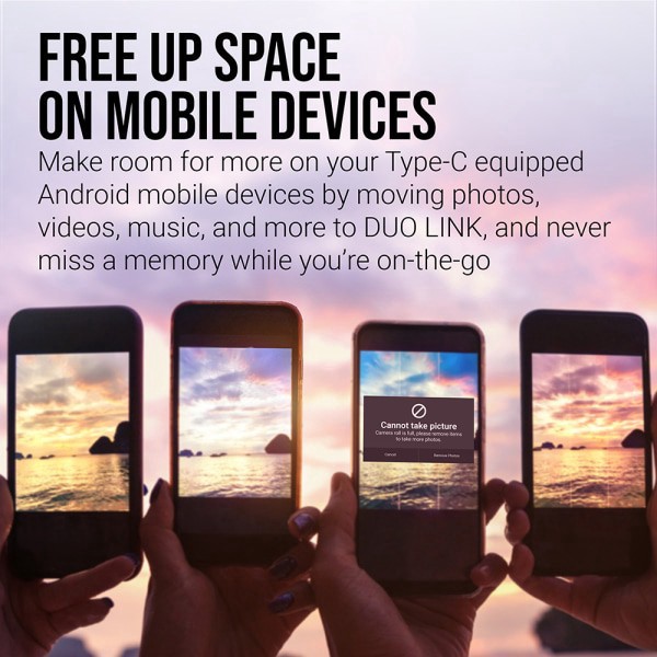 slide 2 of 8, PNY Duo Link Usb 3.2 Type-C Dual Flash Drives, 128Gb, Silver, 1 ct