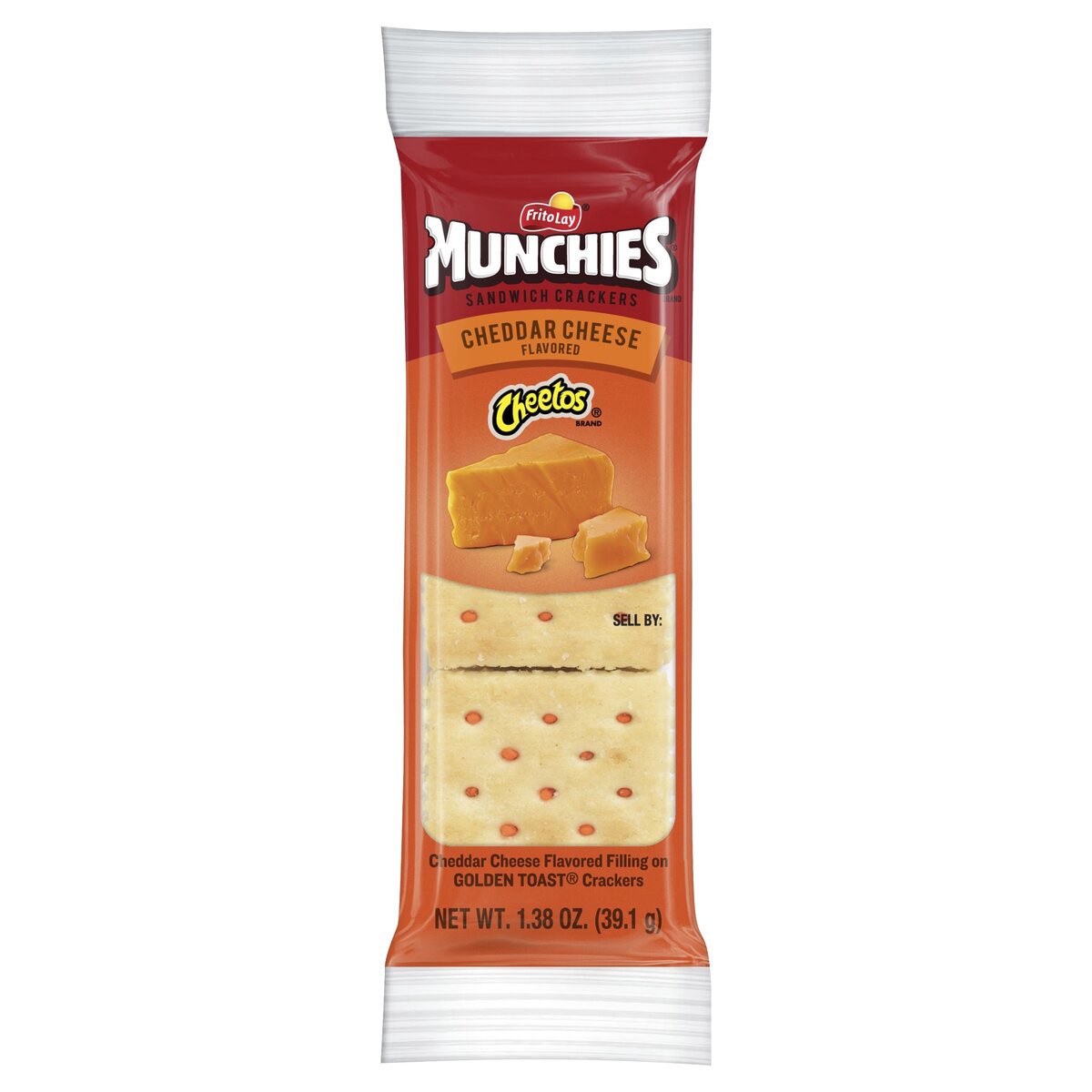 slide 4 of 7, Munchies Sandwich Crackers, 1.38 oz