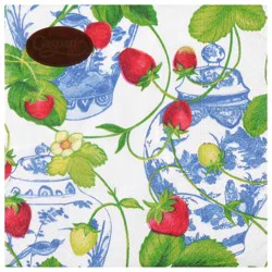 Strawberries And Cream Napkin Cocktail - EA