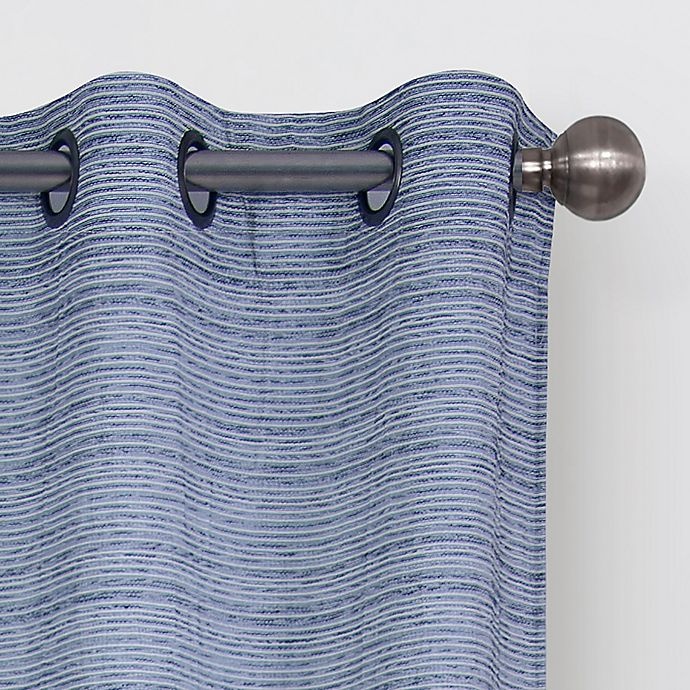 SALT Benton 95Inch Grommet Window Curtain Panels Navy 2 ct; 95 in