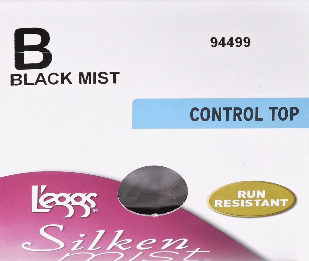 slide 2 of 4, L'eggs Silken Mist Ultra Sheer Leg Pantyhouse Control Top, 1 pair