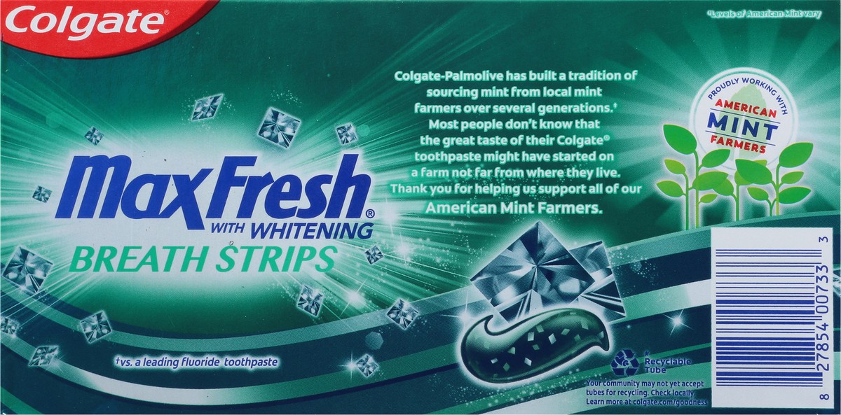 slide 5 of 10, Colgate MaxFresh Clean Mint Toothpaste, 6.3 Oz. 2 pack, 2 ct