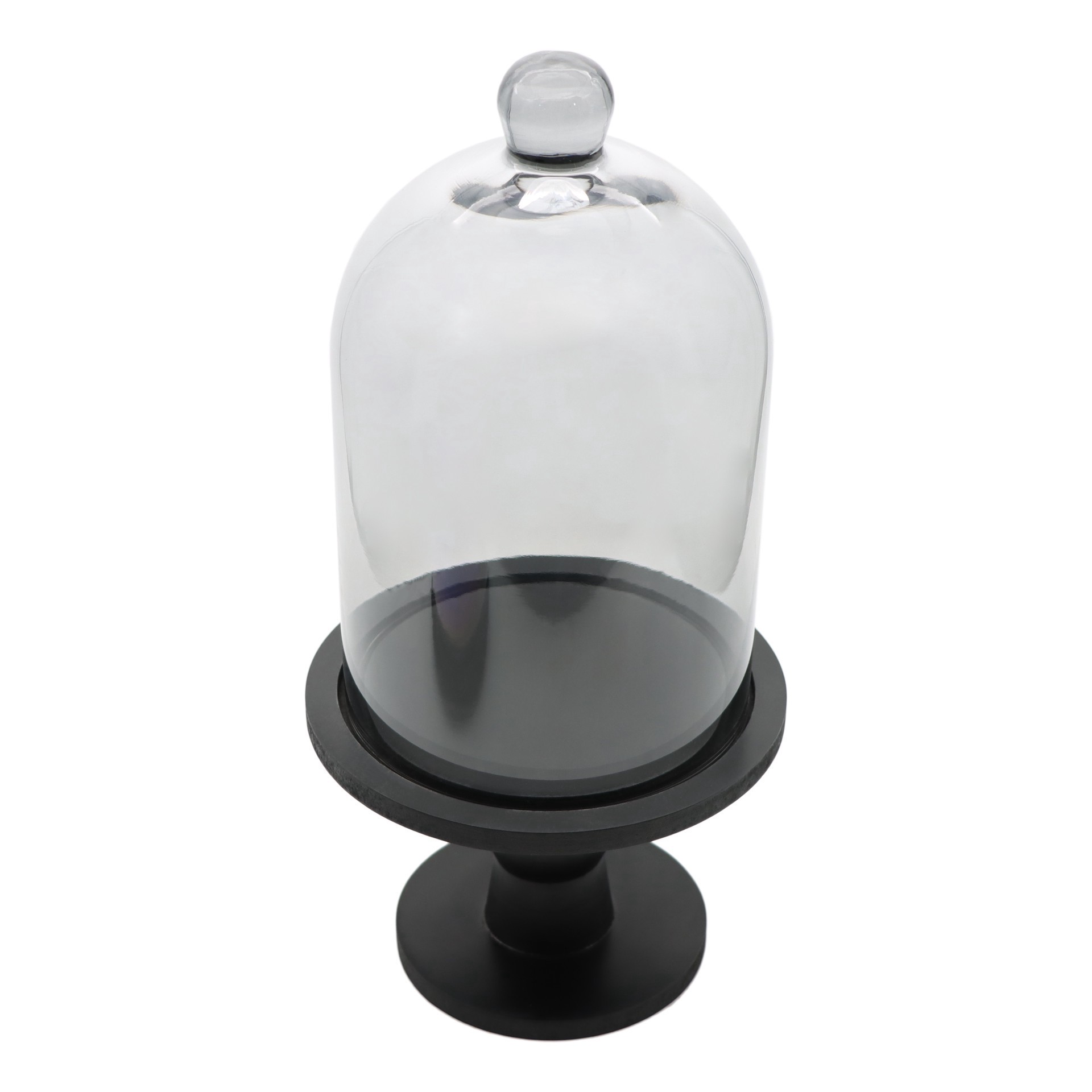 slide 2 of 2, 13" Glass Cloche With Base By Ashland, 13 in