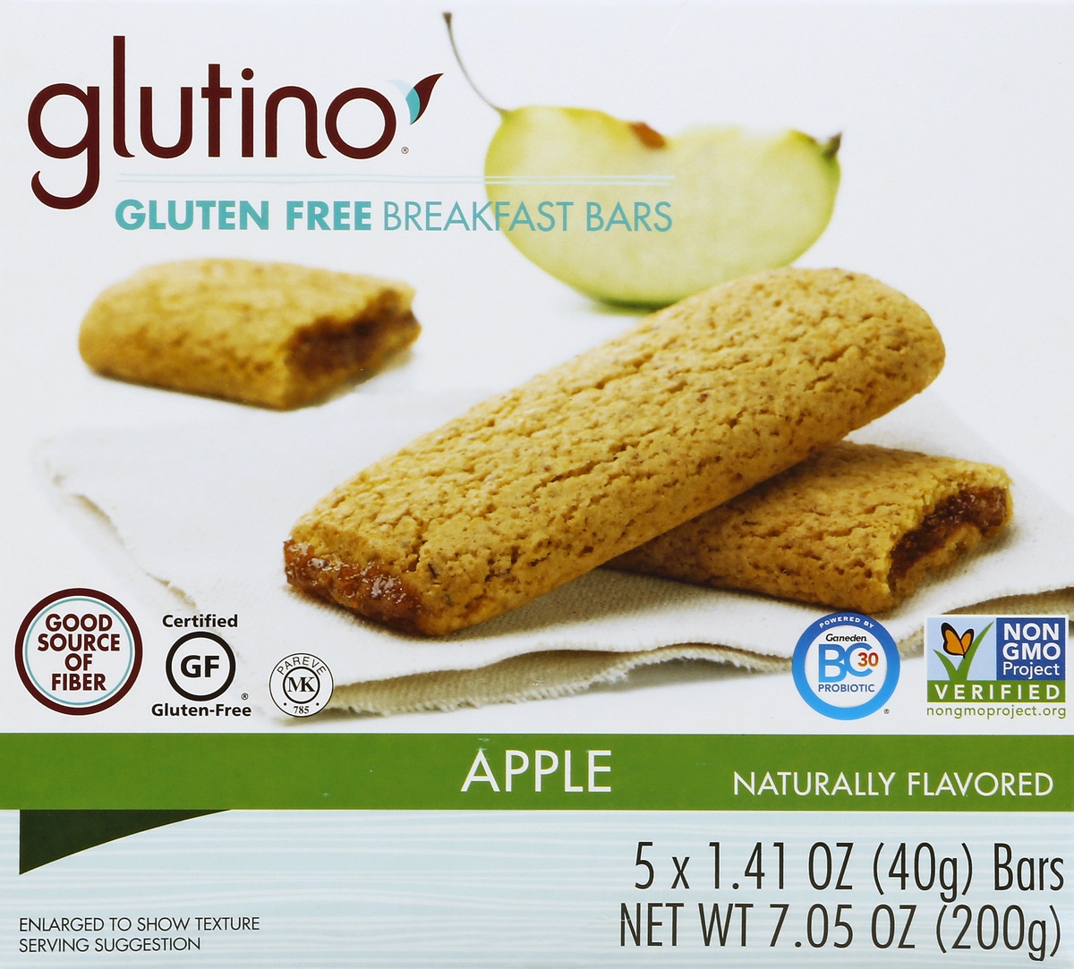 slide 4 of 4, Glutino Breakfast Bars 5 ea, 5 ct