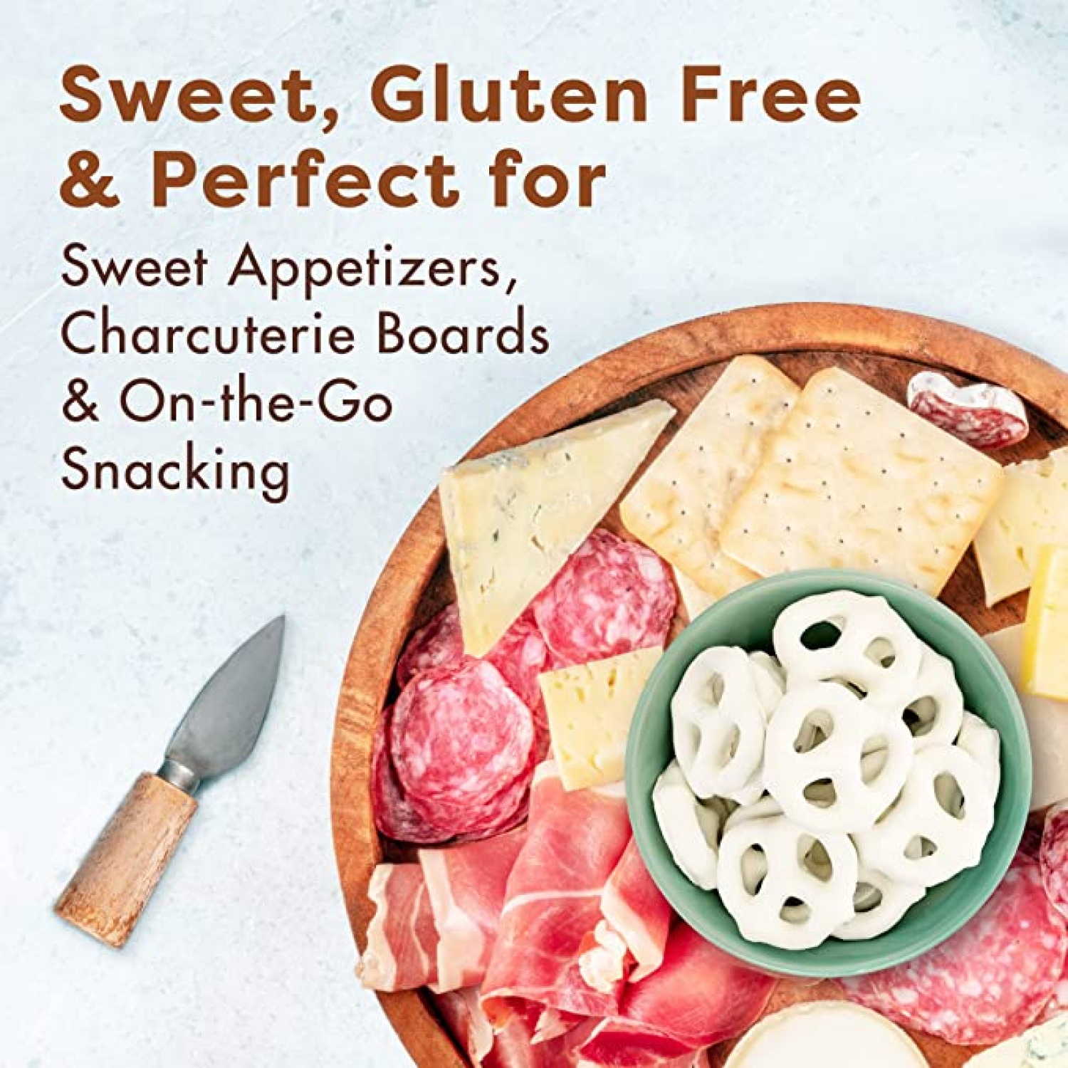 slide 3 of 5, Glutino Gluten Free Yogurt Flavored Covered Pretzels 5.5 oz, 5.5 oz