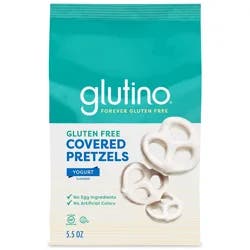 Glutino Gluten Free Yogurt Flavored Covered Pretzels 5.5 oz
