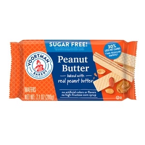 slide 1 of 1, Voortman Bakery Sugar Free Wafers, Peanut Buter, 7.1 Oz, 7.1 oz