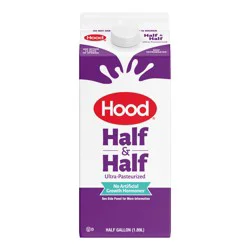 Hood Half & Half, 64 oz