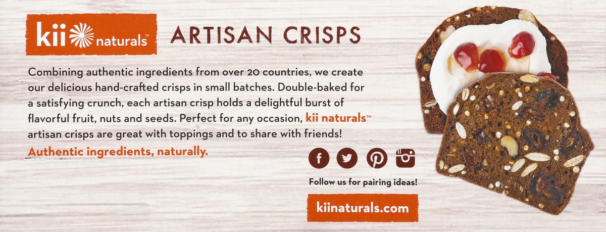 Kii Naturals Walnut And Date Crisps Shipt