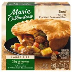 Marie Callender's Beef Pot Pie Large Size Frozen Meal, 15 oz.