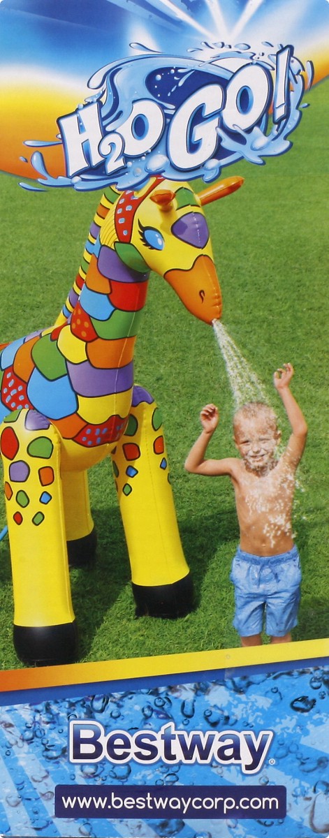 slide 3 of 11, H2OGO! Bestway Sprinkler Giraffe, 1 ct