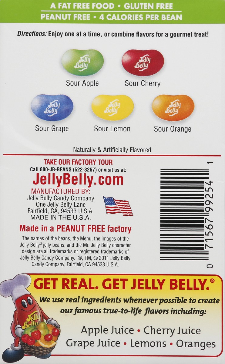 slide 4 of 12, Jelly Belly Sours, 4.5 oz Flip-Top Box, 4.5 oz