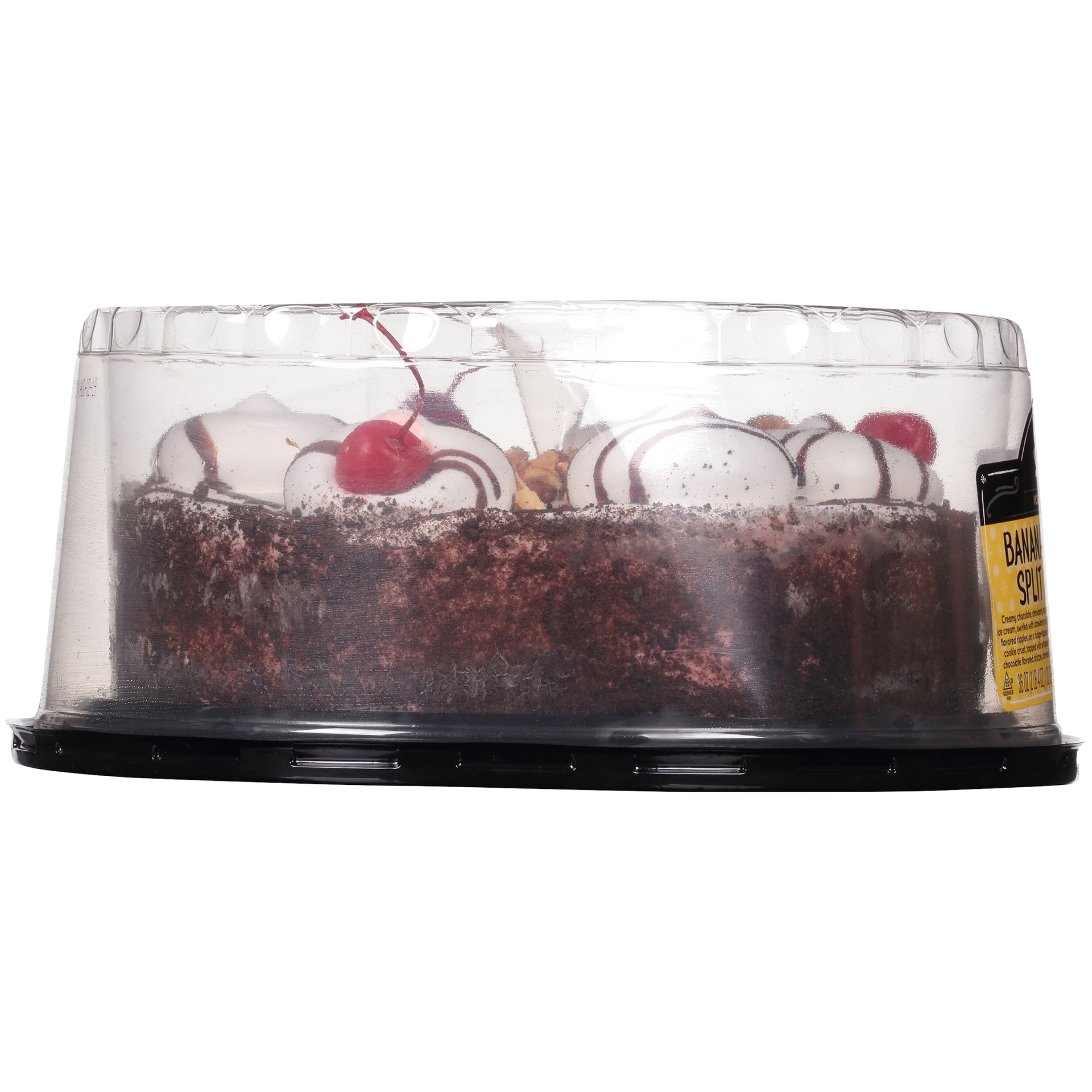 slide 2 of 6, Jon Donaire Banana Split Sundae Premium Ice Cream Cake, 36 oz