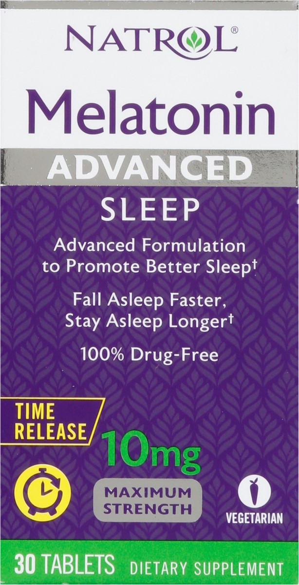 slide 6 of 9, Natrol Melatonin Advanced Sleep Tab, 1 ct