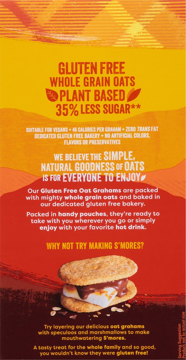 slide 5 of 9, Nairn's Gluten Free Ginger Oat Grahams 4 ea, 5.63 oz