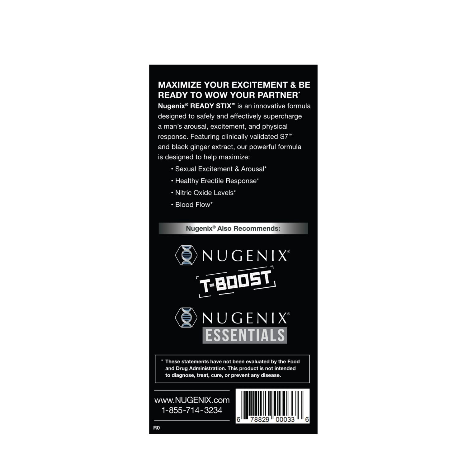 slide 2 of 3, Nugenix Ready Stix Blue Raspberry, 7 ct
