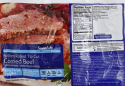 Signature Select Beef Corned Beef Round Tips - 3.50 Lb