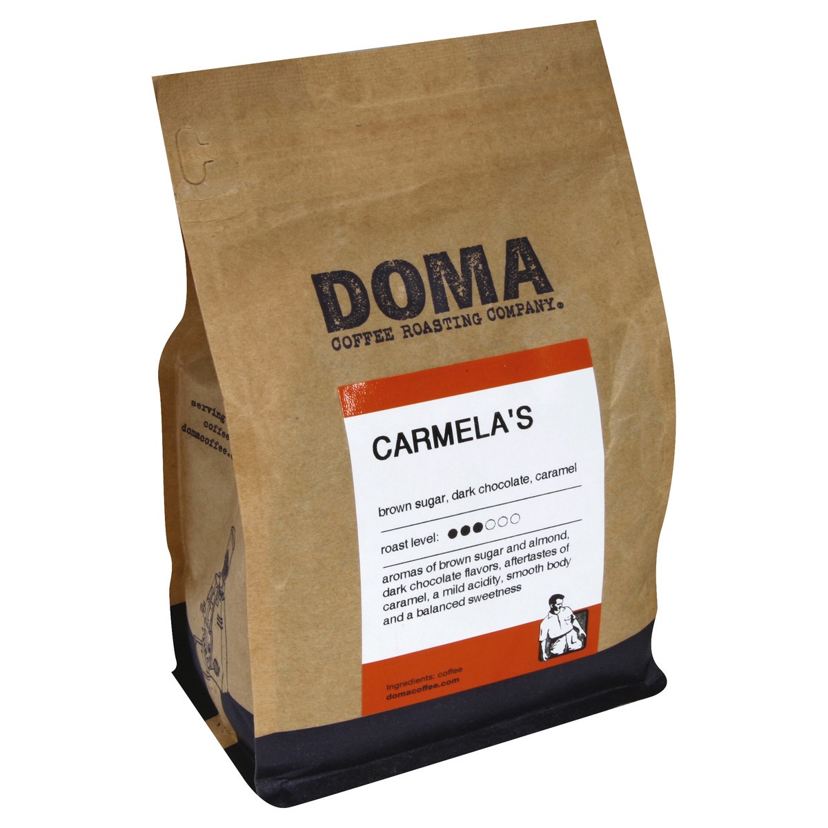 slide 4 of 5, DOMA Coffee Coffee 12 oz, 12 oz