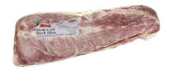 Pork Loin Back Ribs Previously Frozen