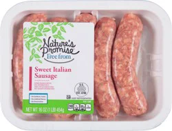 Nature's Promise Free From Sweet Italian Sausage 16 oz