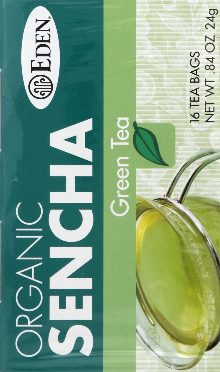 slide 2 of 4, Eden Organics Sencha Green Tea - 16 ct, 16 ct