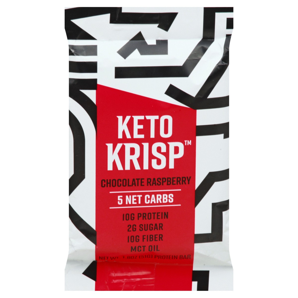 slide 1 of 13, Keto Crisp Choc Raspberry Keto Bar, 1.8 oz