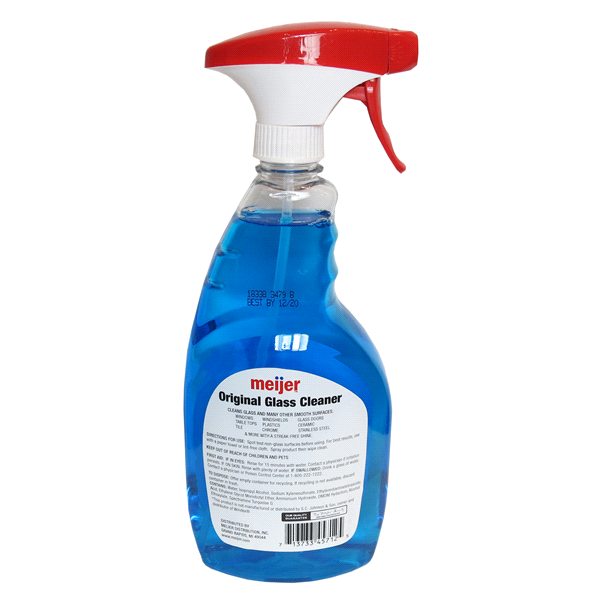 slide 4 of 5, Meijer Glass Cleaner, Original, 26 oz