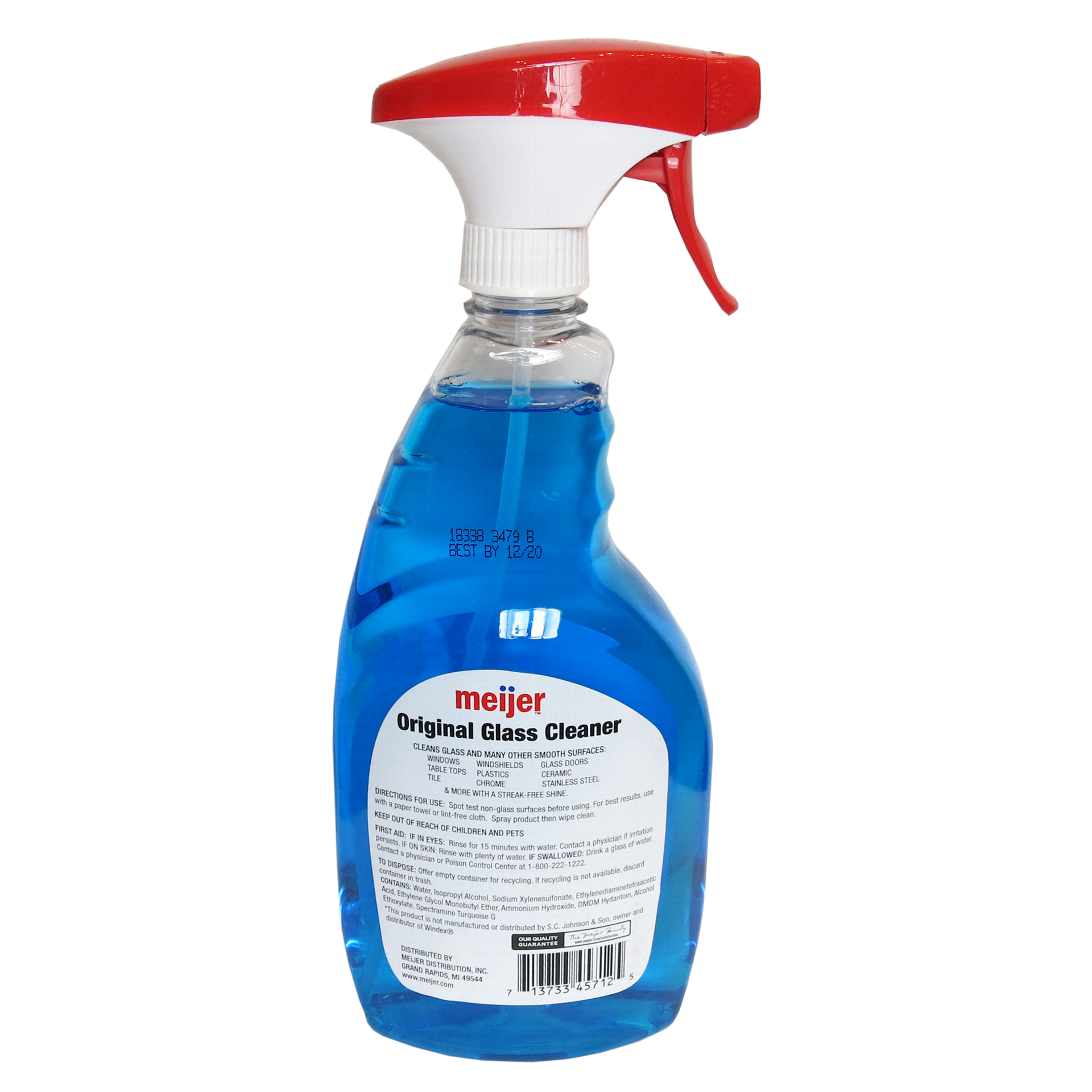 slide 5 of 5, Meijer Glass Cleaner, Original, 26 oz