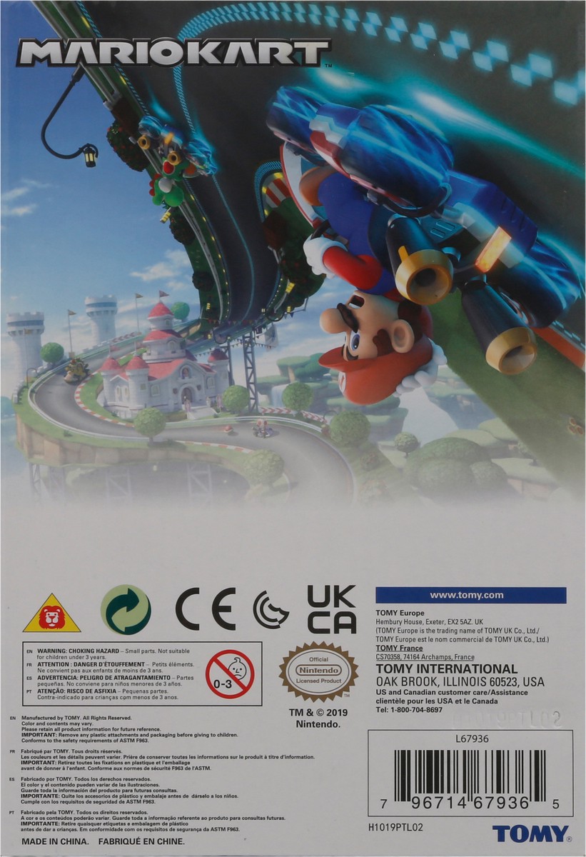 slide 9 of 9, Mario Kart Pull Back Racers Toy 1 ea Tray, 1 ea