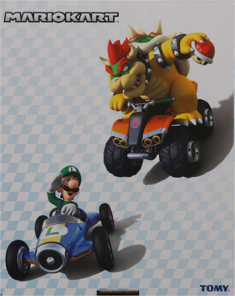 slide 2 of 9, Mario Kart Pull Back Racers Toy 1 ea Tray, 1 ea