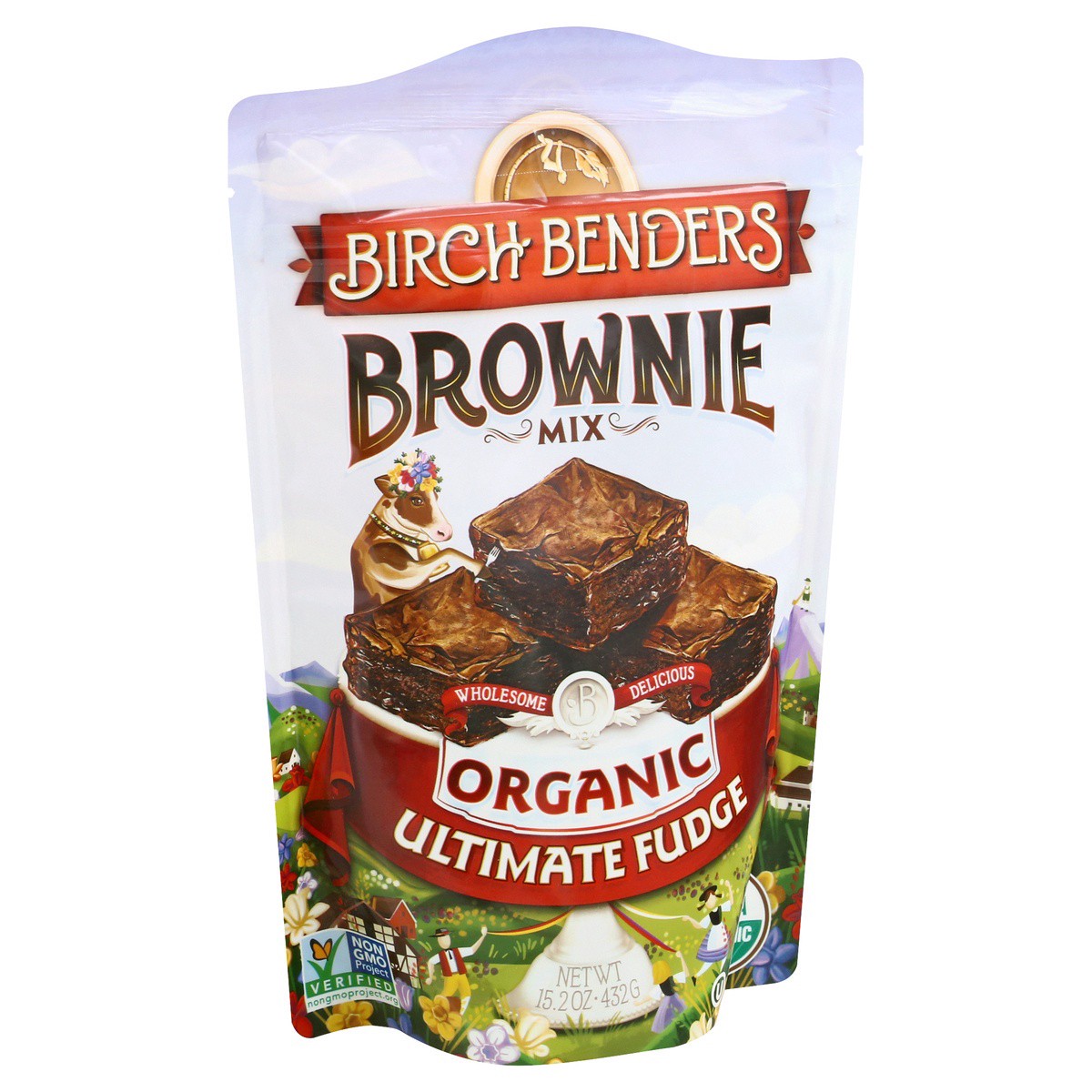 slide 2 of 9, Birch Benders Organic Ultimate Brownie Mix, 15.2 oz