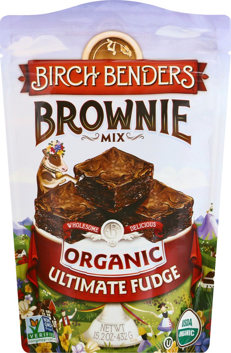 slide 6 of 9, Birch Benders Organic Ultimate Brownie Mix, 15.2 oz