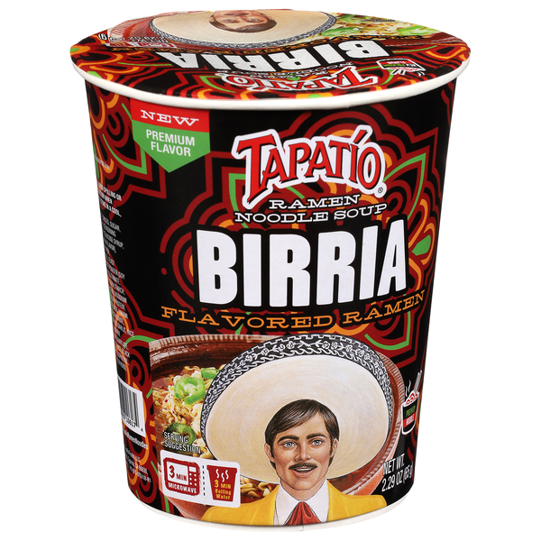 slide 1 of 1, Tapatio Birria Ramen Noodle Soup 2.29 oz, 2.29 oz