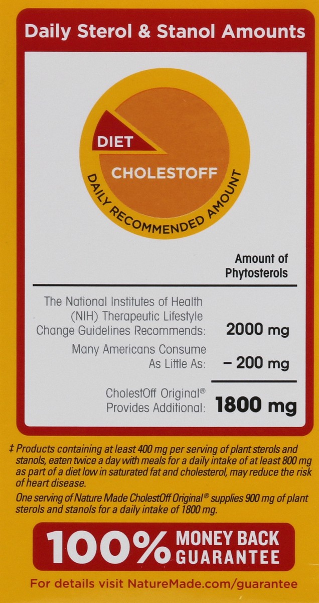 slide 8 of 9, Nature Made Original Caplets CholestOff 60 ea, 60 ct