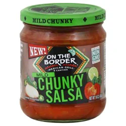 On The Border 16 oz OTB Chunky Mild Salsa