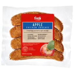 Fresh From Meijer Meijer Apple Chicken Sausage
