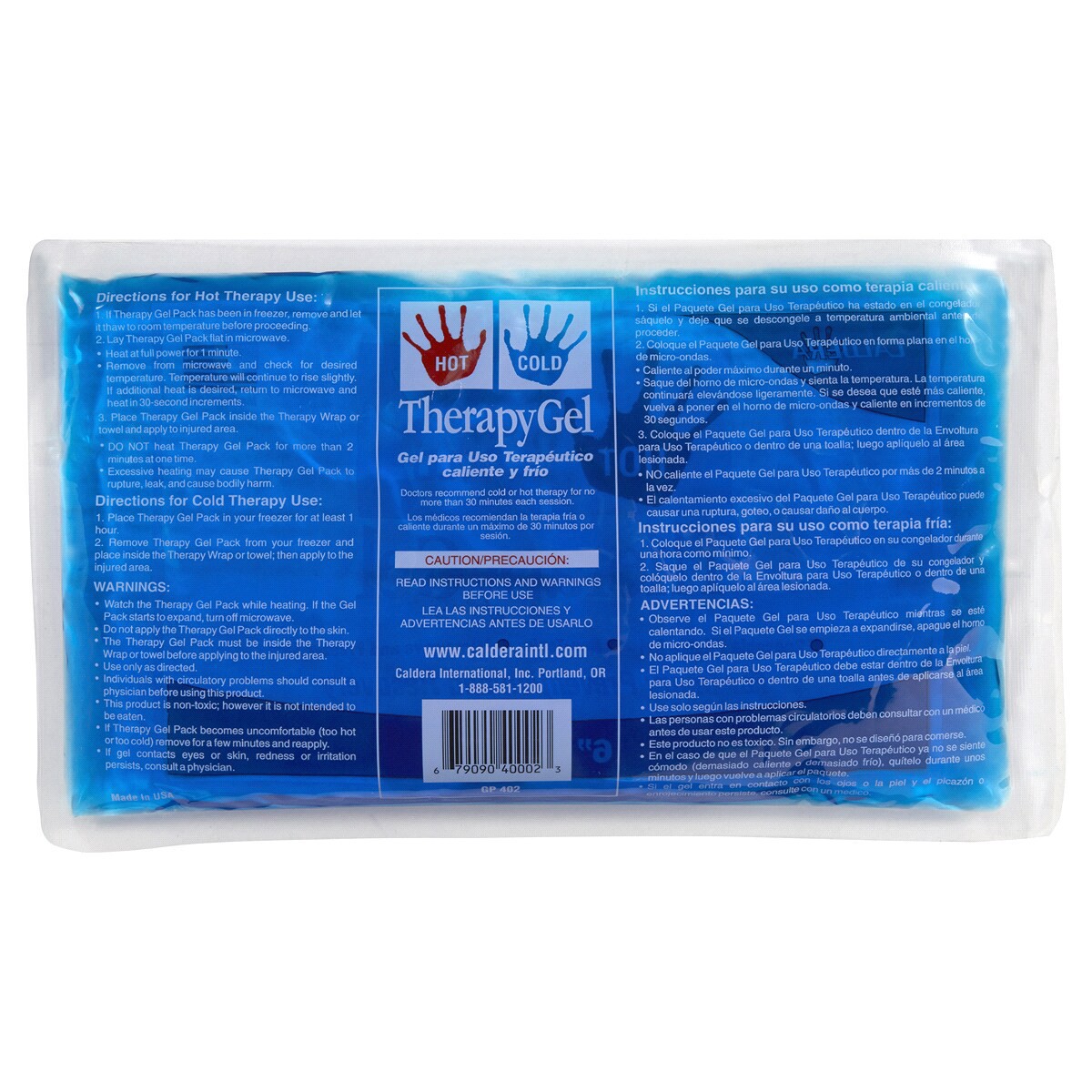 slide 2 of 2, Caldera Reusable Therapy Gel, 16 oz