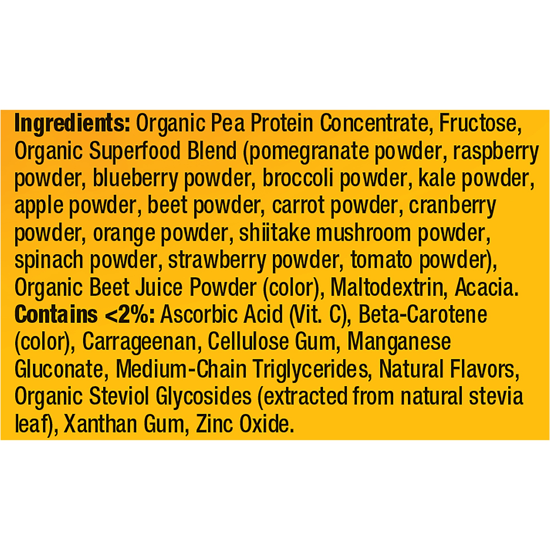 slide 6 of 6, Emergen-C Protein Fuel & Superfoods Pomegranate-Mango Smoothie Mix Pouch), 1.13 lb