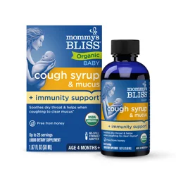 MOMMYS BLISS Baby Organic Cough Syrup + Immunity Boost Day Time