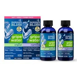Mommy's Bliss Gripe Water Combo Pack Day & Night Time