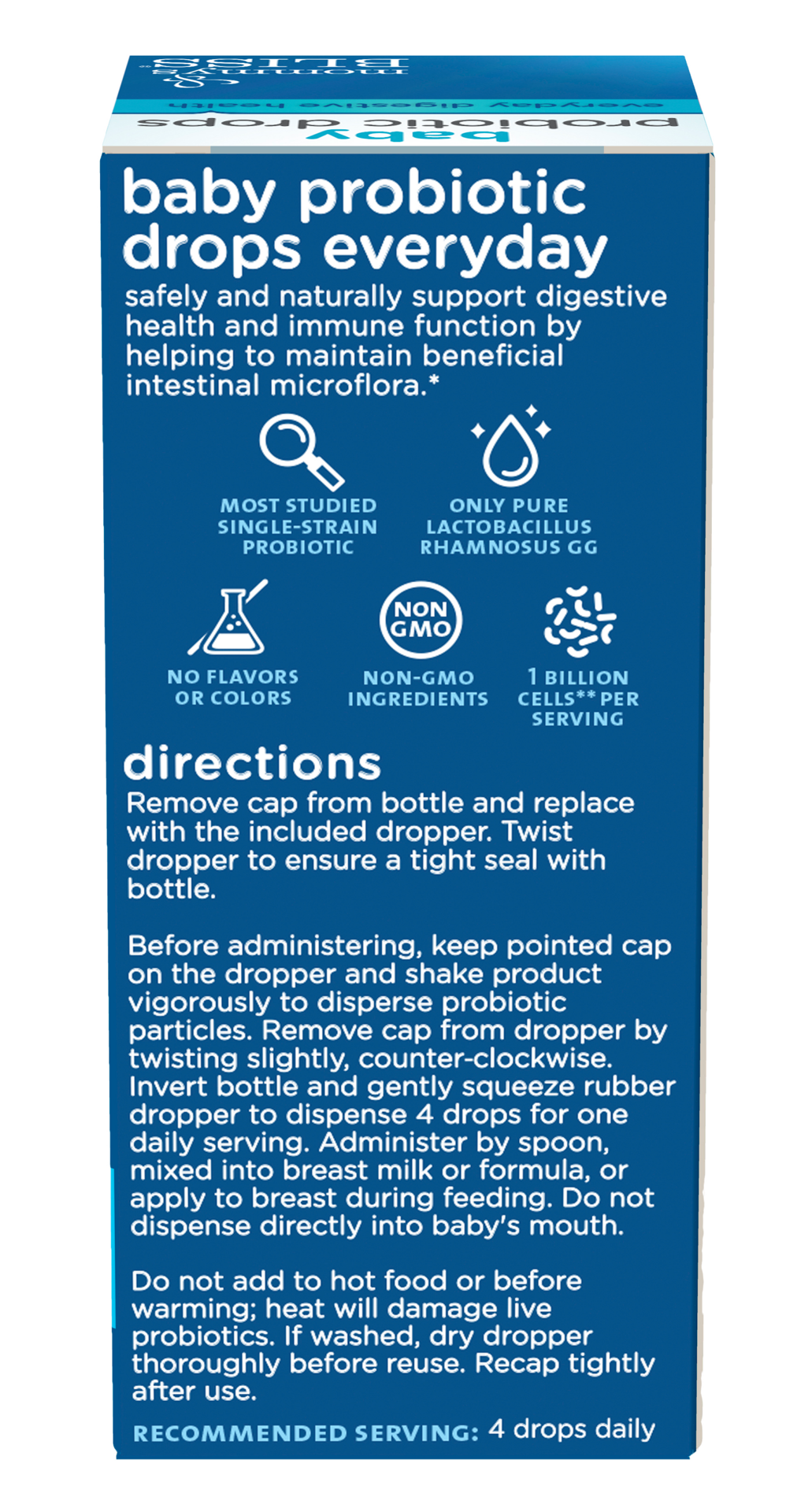 slide 2 of 4, Mommy's Bliss Probiotic Everyday, 0.34 fl oz