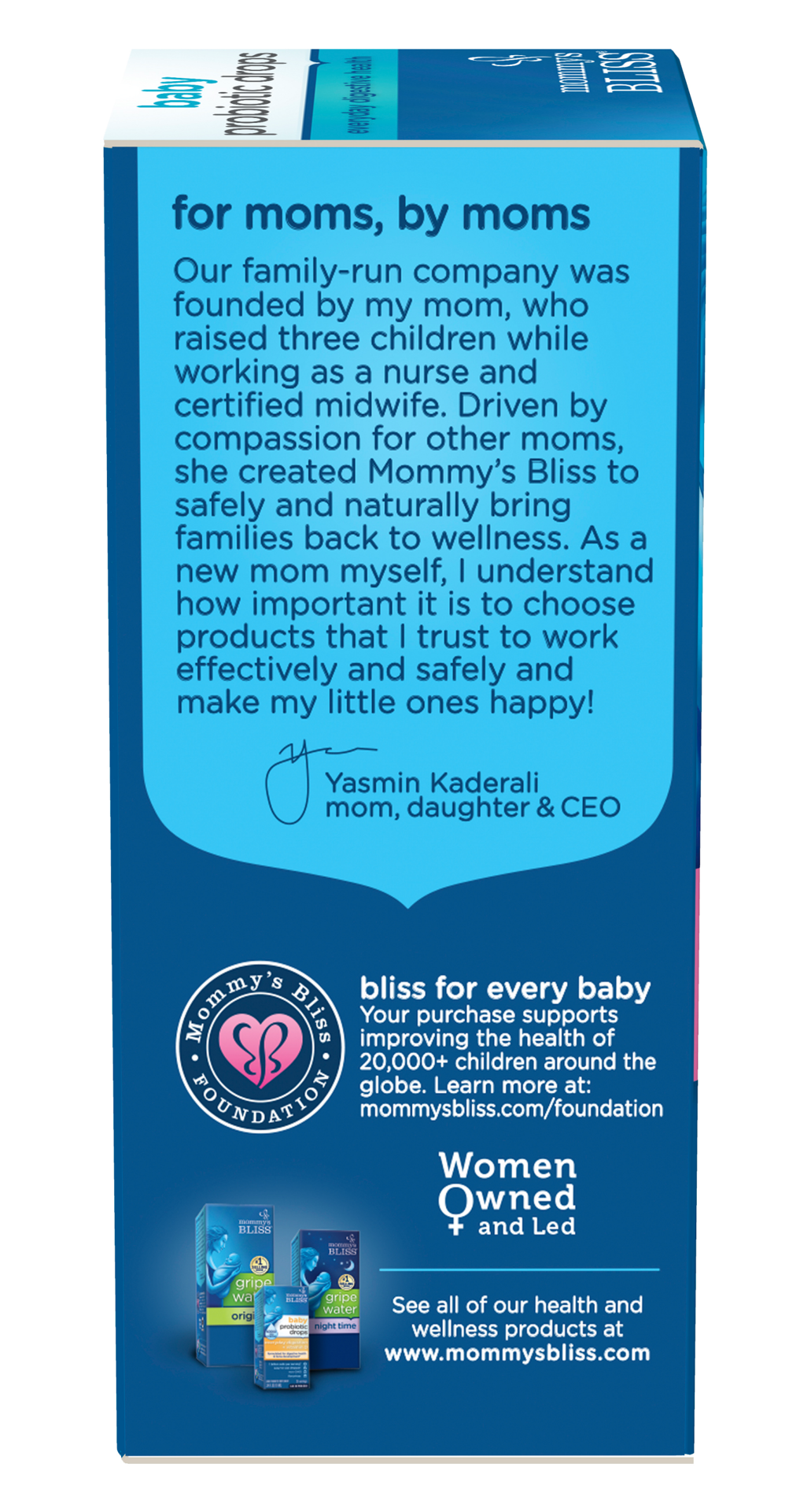 slide 3 of 4, Mommy's Bliss Probiotic Everyday, 0.34 fl oz
