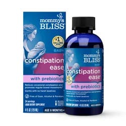 Mommy's Bliss Age 6 Months+ Baby Constipation Ease + Prebiotic 4 fl oz