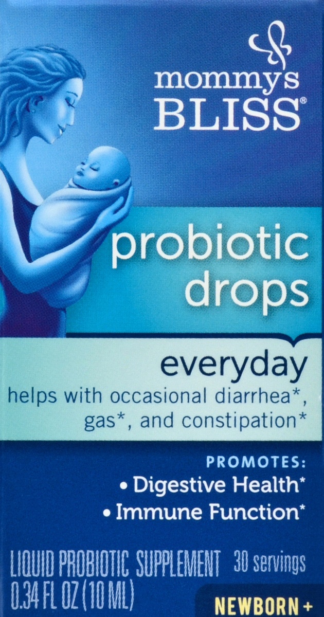 slide 4 of 4, Mommy's Bliss Probiotic Drops, 0.34 fl oz