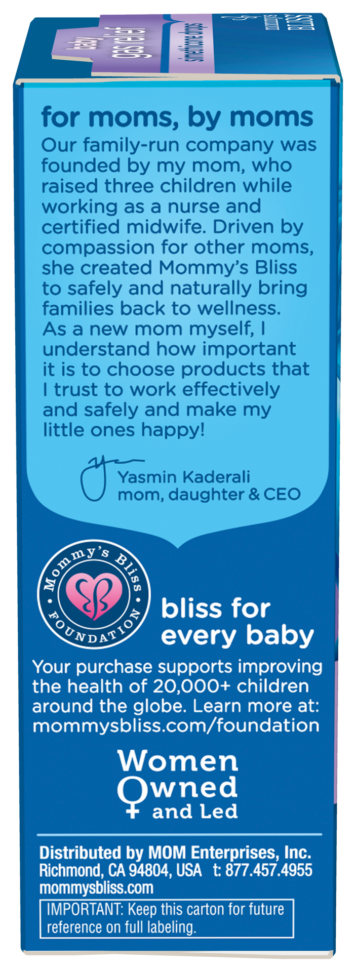 slide 2 of 3, Mommy's Bliss Newborn+ Drops Simethicone/Antigas Baby Gas Relief 1 fl oz, 1 fl oz