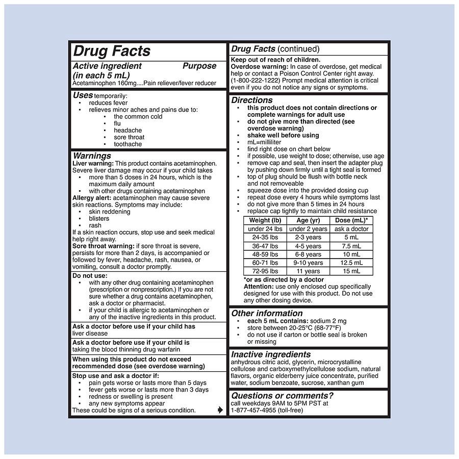 slide 5 of 5, Mommy's Bliss Kids Acetaminophen Yummy Berry, 4 fl oz
