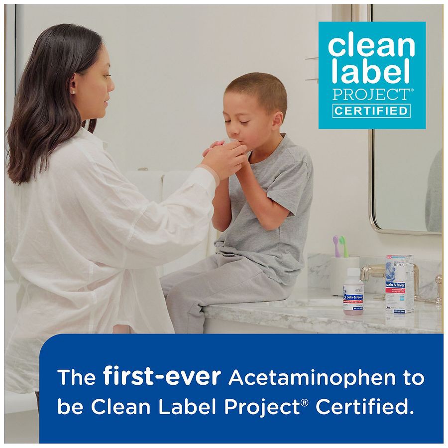 slide 4 of 5, Mommy's Bliss Kids Acetaminophen Yummy Berry, 4 fl oz