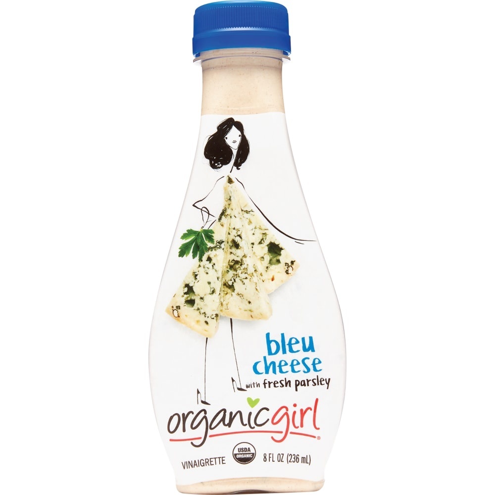 slide 1 of 1, Organic Girl Blue Cheese Dressing, 8 fl oz