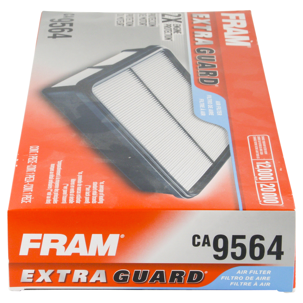 slide 3 of 6, Fram Extra Guard Air Filter CA9564, 1 ct