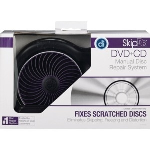 slide 1 of 1, Digital Innovations Skip Dr Dvd + Cd Manual Disc Repair System, 1 ct